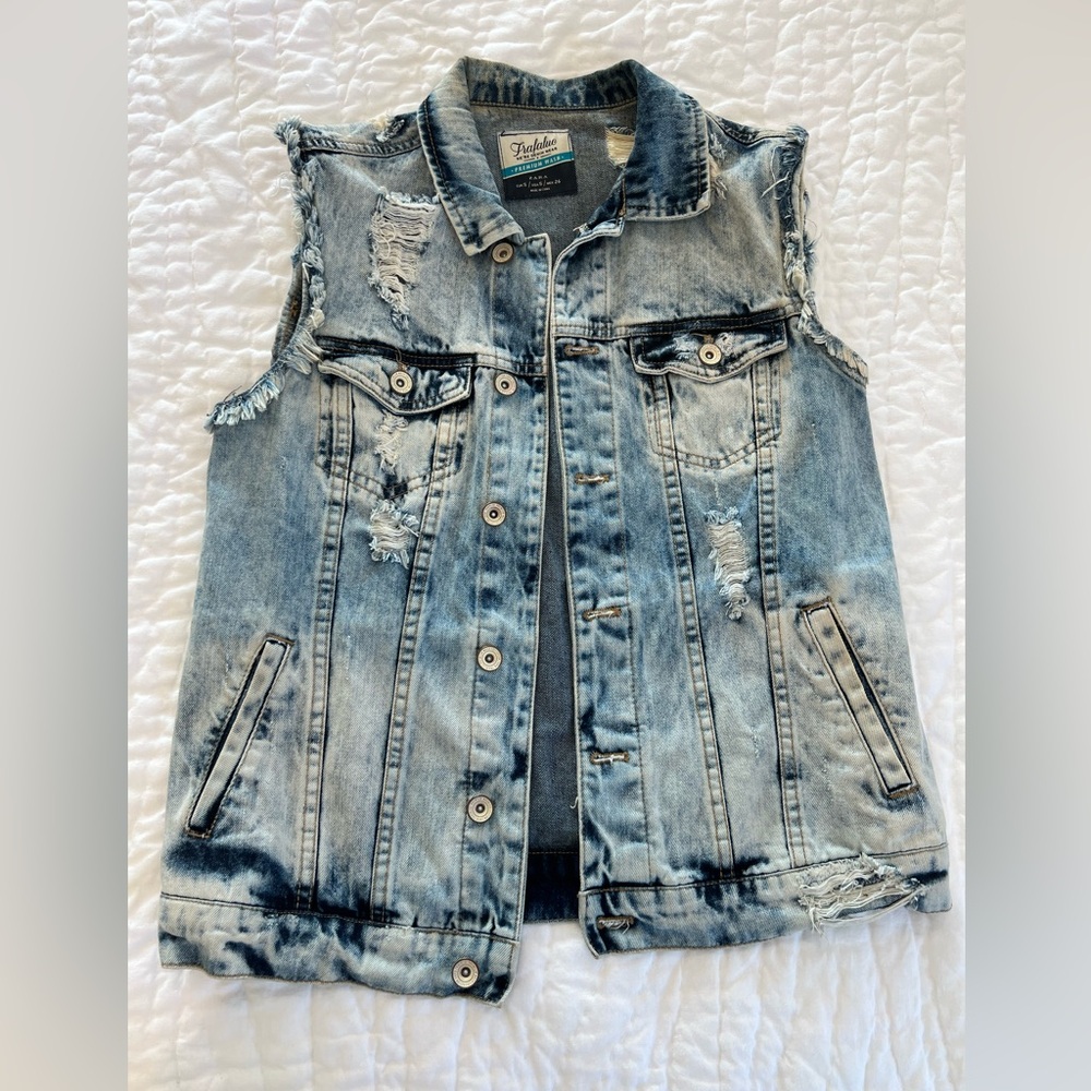 Zara Denim Vest